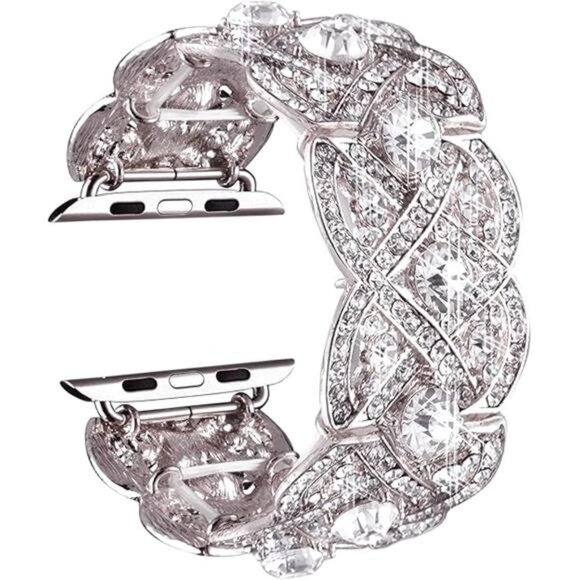 Bling Bands for Apple Watch 40mm 44mm Iwatch Series 4 3 2 1, Diamond Rhinestone - Picture 5 of 5